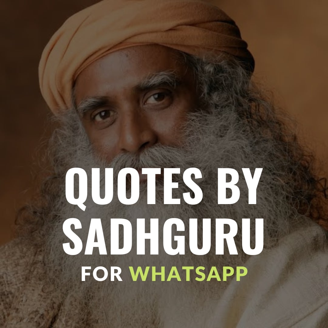quotes by sadhguru